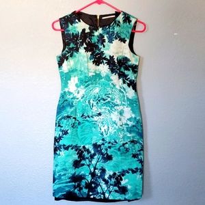Tahari Print Knee length Dress